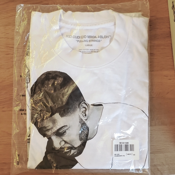 Kid Cudi Merch Other - Kid Cudi x Virgil Abloh "Pulling Strings" Tee